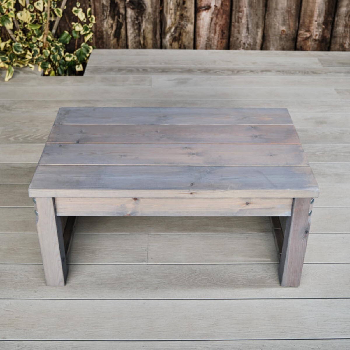 Wooden Outdoor Coffee Table - Warwick Range - Woodberry