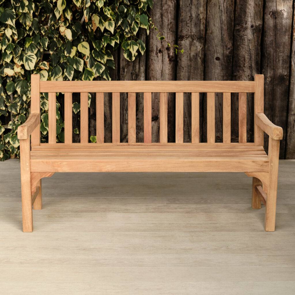 Teak benches - Woodberry