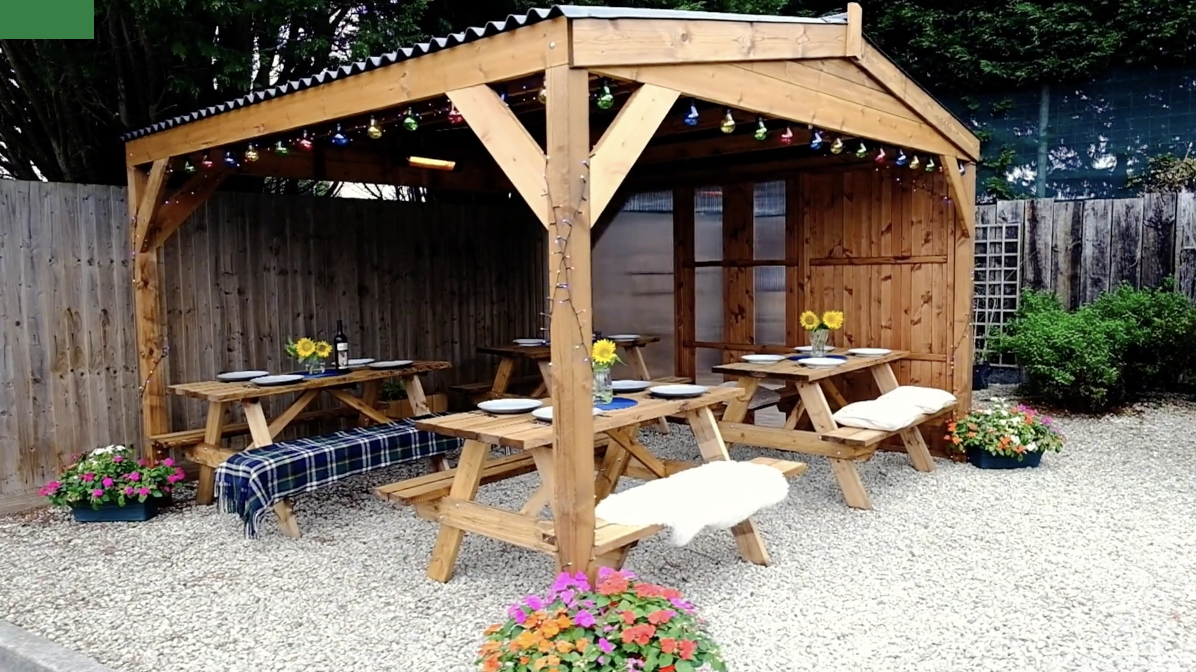 WOODEN GAZEBO