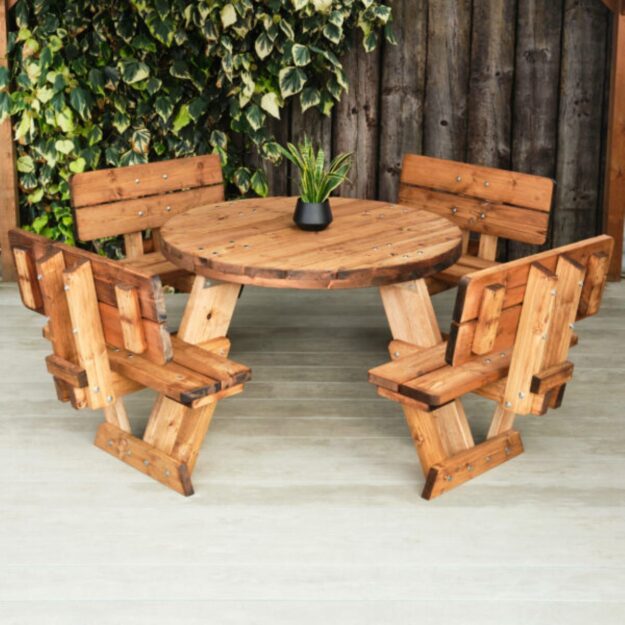 8-seater picnic table