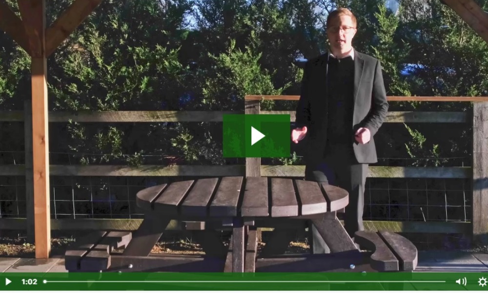 Recycled Plastic Picnic Tables Video Overview Woodberry   Recycled Plastic Picnic Tables Video Overview 