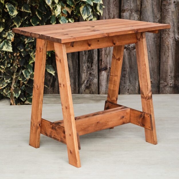 Outdoor Poseur Bar Table