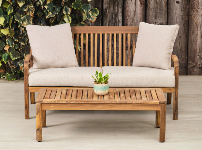 Commercial Outdoor Furniture 2-seat sofa