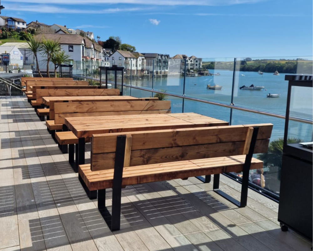 Outdoor pub seating sale