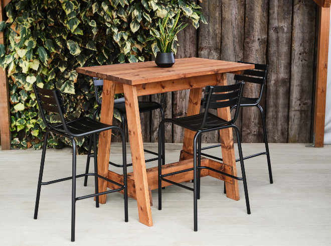 Rectangular Poseur Table Stirling