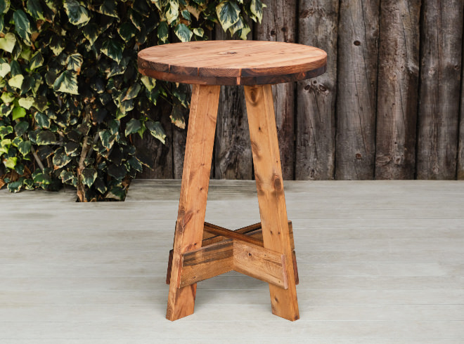 Round Poseur Table Stirling range