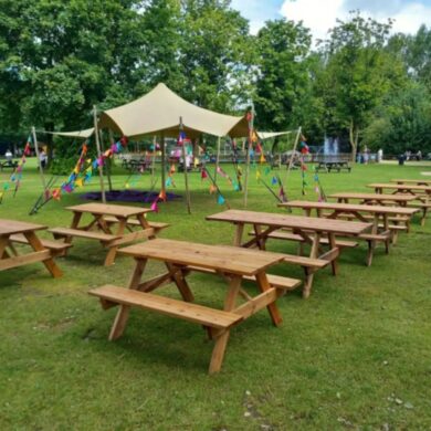 Commercial A-Frame Picnic Tables