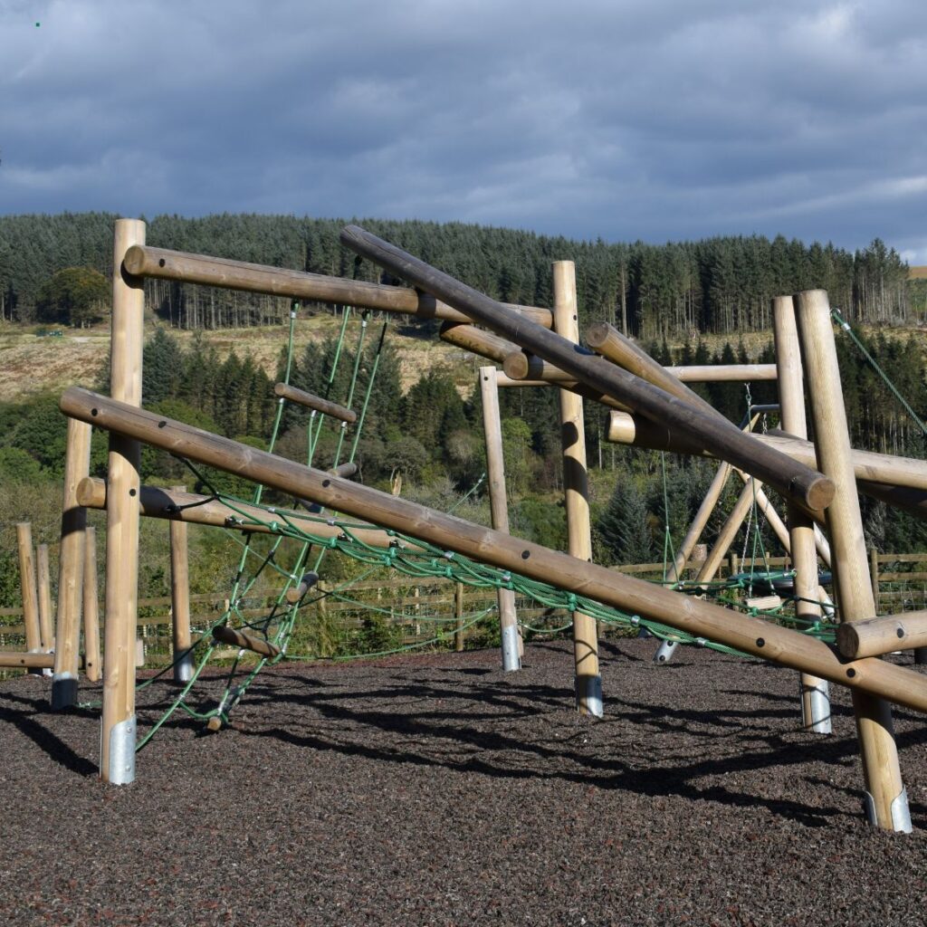 Wooden Climbing Frame