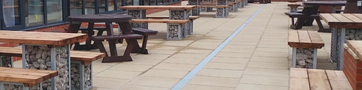 Horton Park golf and country club Gabions Commercial Outdoor Furniture