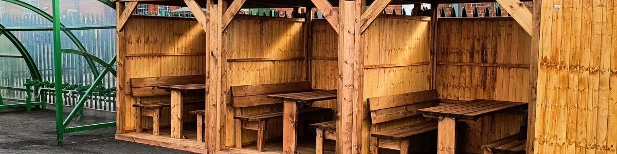 Walsall Wood School Dining Pods