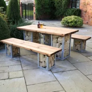 commercial outdoor benches and tables