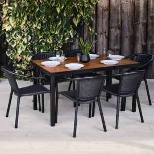 value range rectangular outdoor table