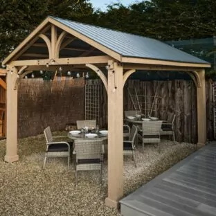 cedar wood gazebo