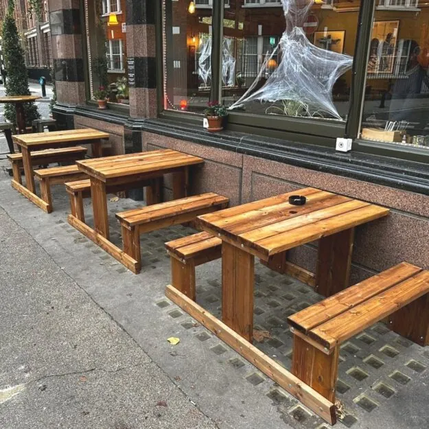 Commercial picnic table