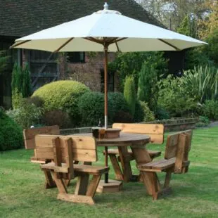 8-seater picnic table