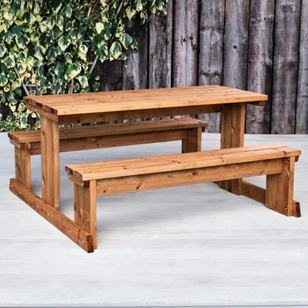 Commercial picnic table