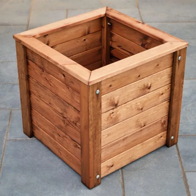 Commercial Wooden Planter