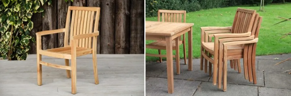 Teak Outdoor Chairs