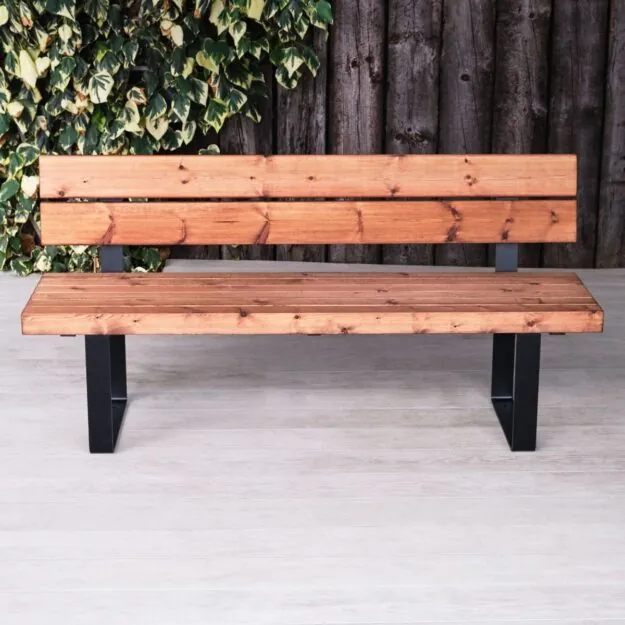 commercial outdoor furniture bench