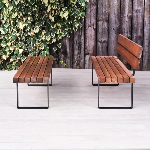 commercial outdoor furniture bench