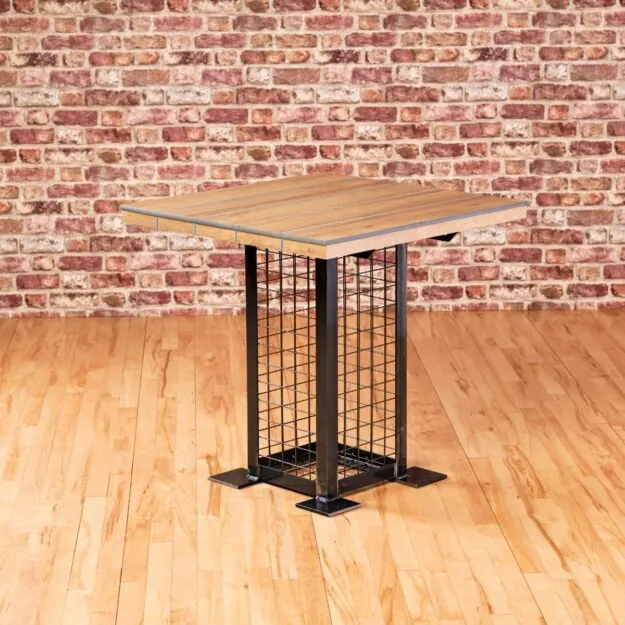 Square Dining Table - Gabion Range