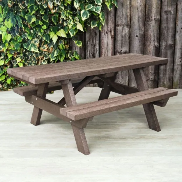 Disabled Access Recycled Plastic Picnic Table