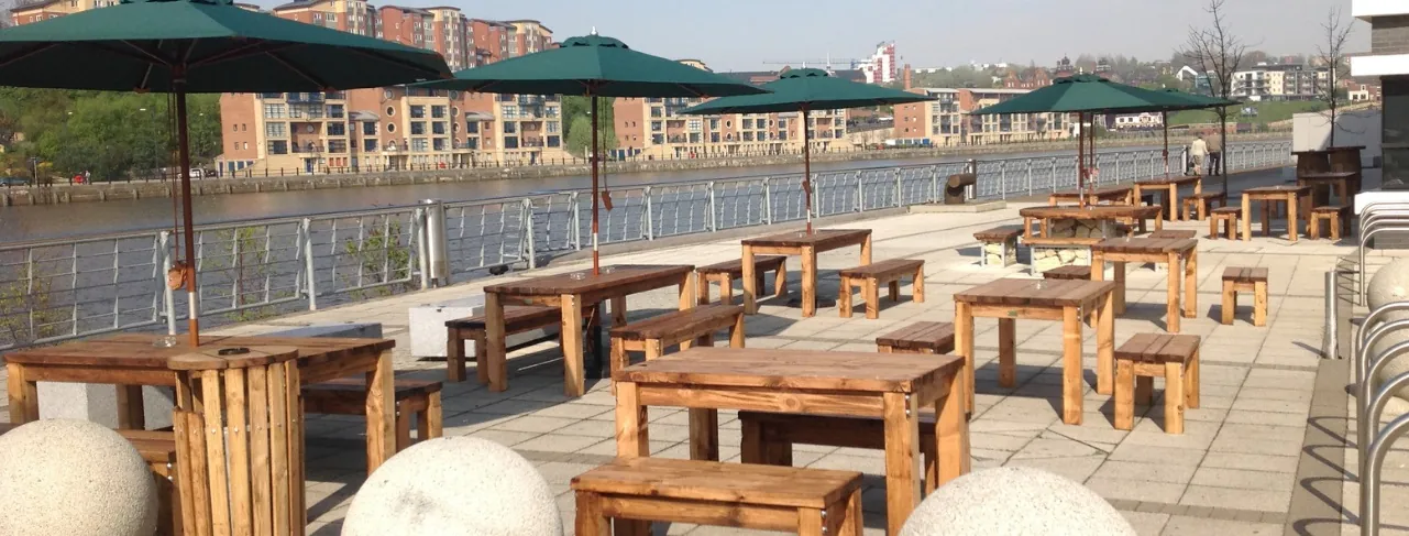 Commercial Outdoor Tables and Benches