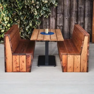 Wooden Benches - Athos Range