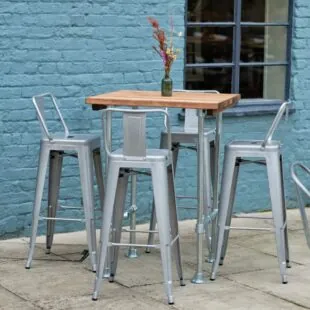 Square Scaffold bar table